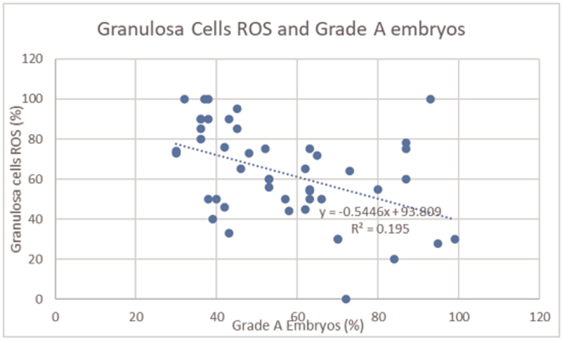 Granulosa cells ROS and grade A embryos. ROS, reactive oxygen species